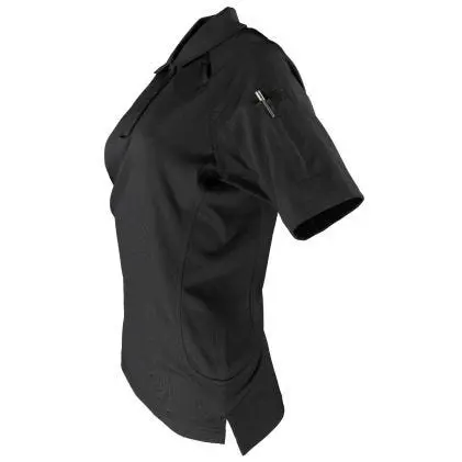 f5309-womens-raglan-utility-polo-black-side-view.webp
