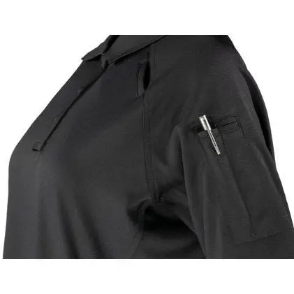 f5309-womens-raglan-utility-polo-black-sleeve-pocket.webp