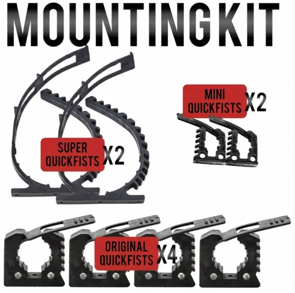 QUICK FIST CLAMP MOUNTING KIT