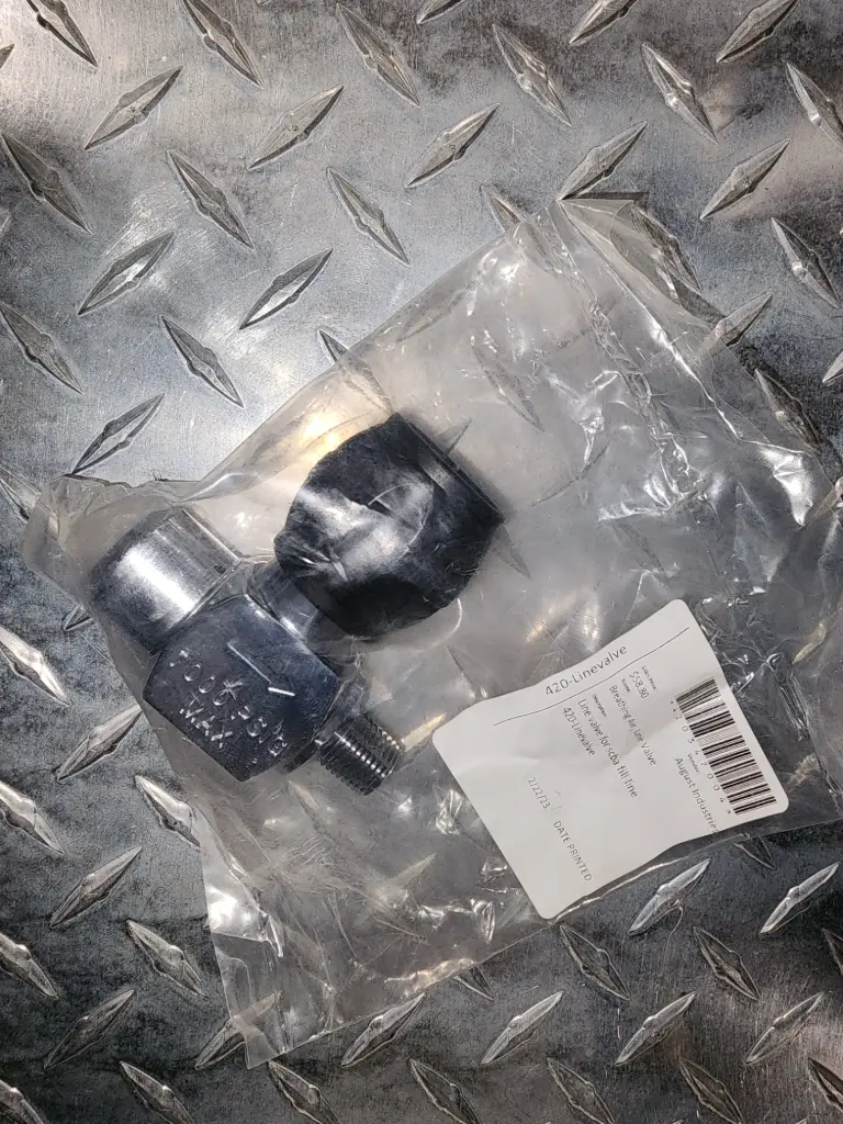 SCBA FILL LINE VALVE