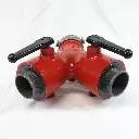 WYE 2.5" X (2)2.5" NH/NST
