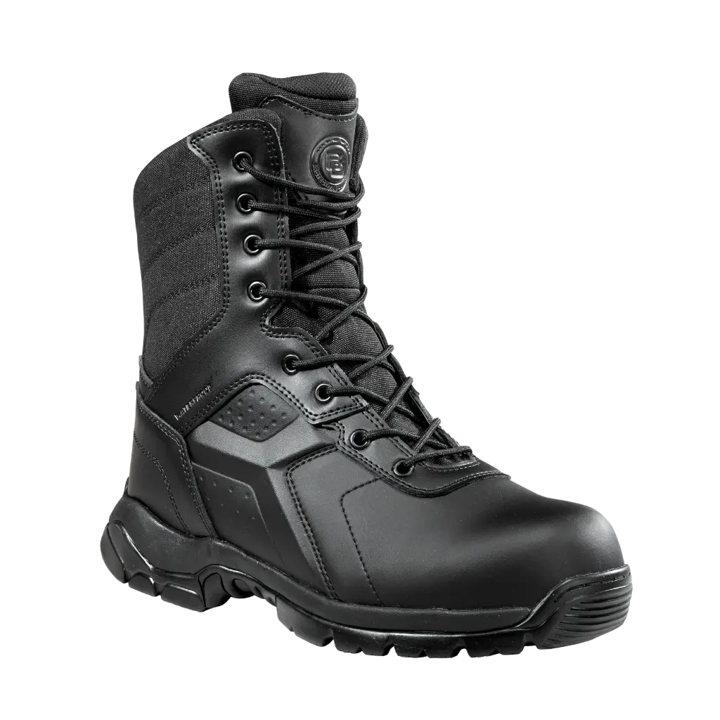 BATTLE OPS 8" SIDE ZIP SAFETY TOE DUTY BOOTS