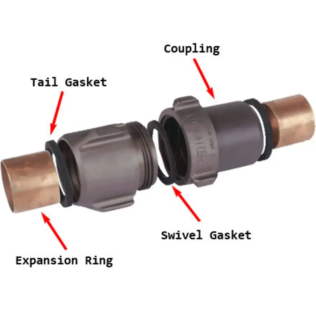 FIRE HOSE COUPLINGS, DJ HOSE.