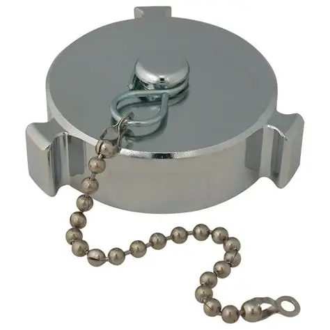 CHROME PLATED DISCHARGE CAP ROCKER LUG