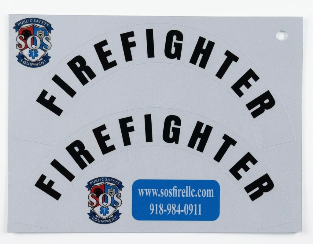 HELMET STICKERS, CRESENT