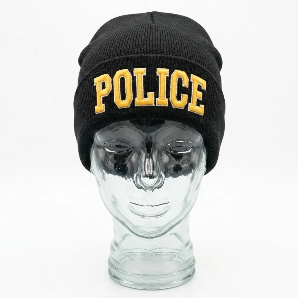 BEANIE COLD WEATHER CAP-POLICE