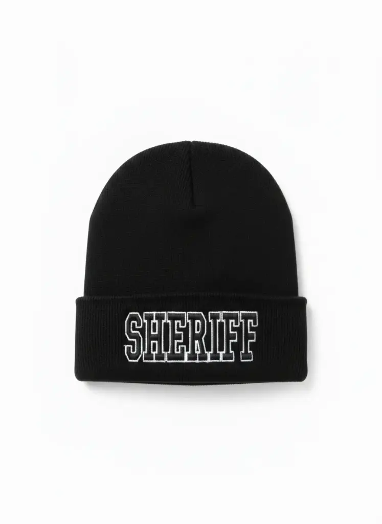 BEANIE COLD WEATHER CAP-SHERIFF