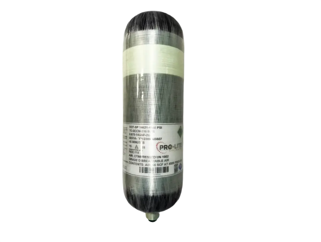 PRO-LITE SCBA CYLINDER 4500PSI