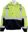 W106 CL3 HI-VIZ BOMBER JACKET FLEECE LINER
