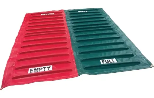 FULL/EMPTY SCBA STAGING TARPS RIBBED