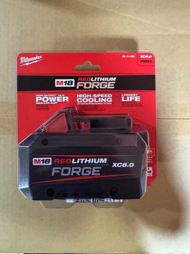 MILWAUKEE M18 HO XC 8.0AH BATTERY