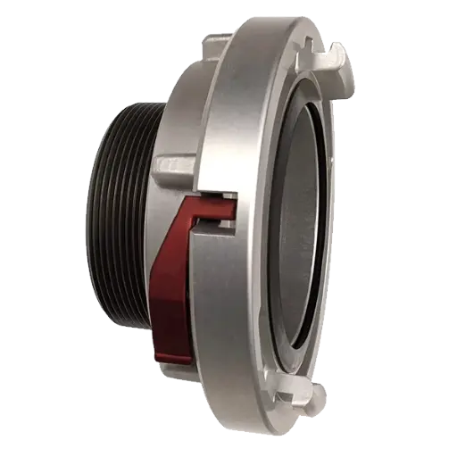 ADAPTER 4" STORZ TO MALE (Nh/NST) RIGID ALUMINUM