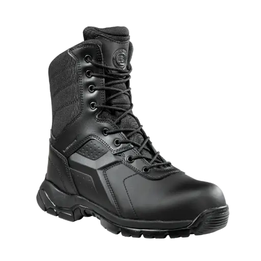 BATTLE OPS 8" SIDE ZIP DUTY BOOTS-WATERPROOF