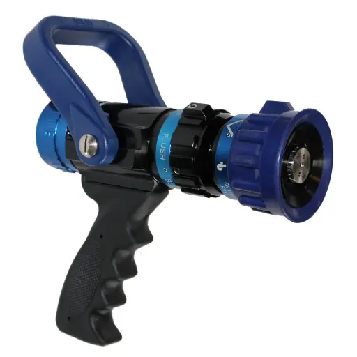 WILDLAND NOZZLE BLUE DEVIL 1" (SELECTABLE FLOW 5-50GPM)