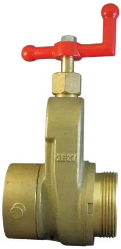 [734-BRASS] HYDRANT GATE VALVE BRASS 