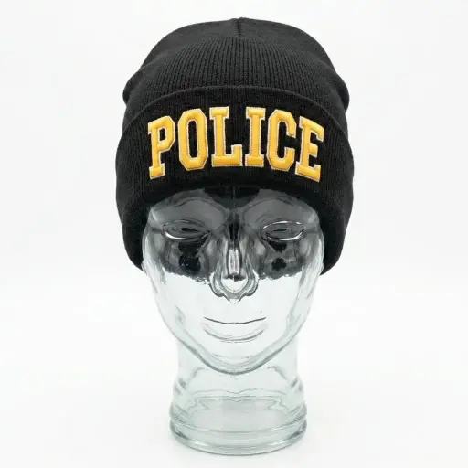 BEANIE COLD WEATHER CAP-POLICE