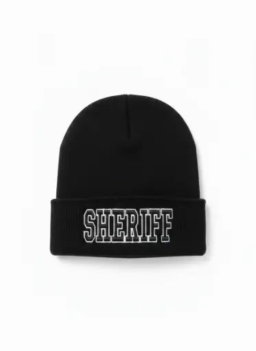 BEANIE COLD WEATHER CAP-SHERIFF