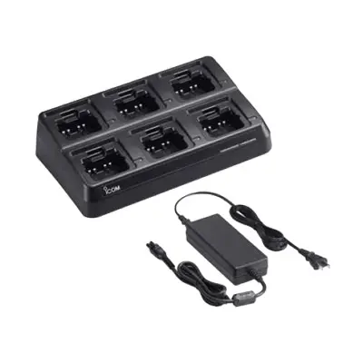[EPCM-IC-BC214] SIX UNIT CHARGING BANK ICOM BP279/BP280