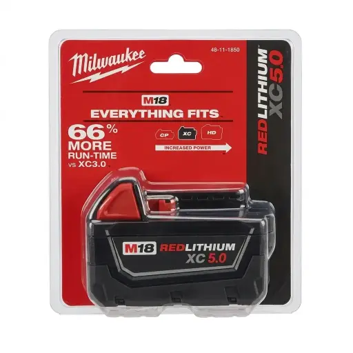 [M18-5.0-48-11-1850] MILWAUKEE M18 XC 5.0AH BATTERY 