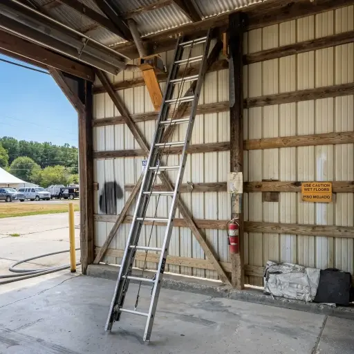 [081926-106] USED EXTENSION LADDER 24' DUO-SAFETY